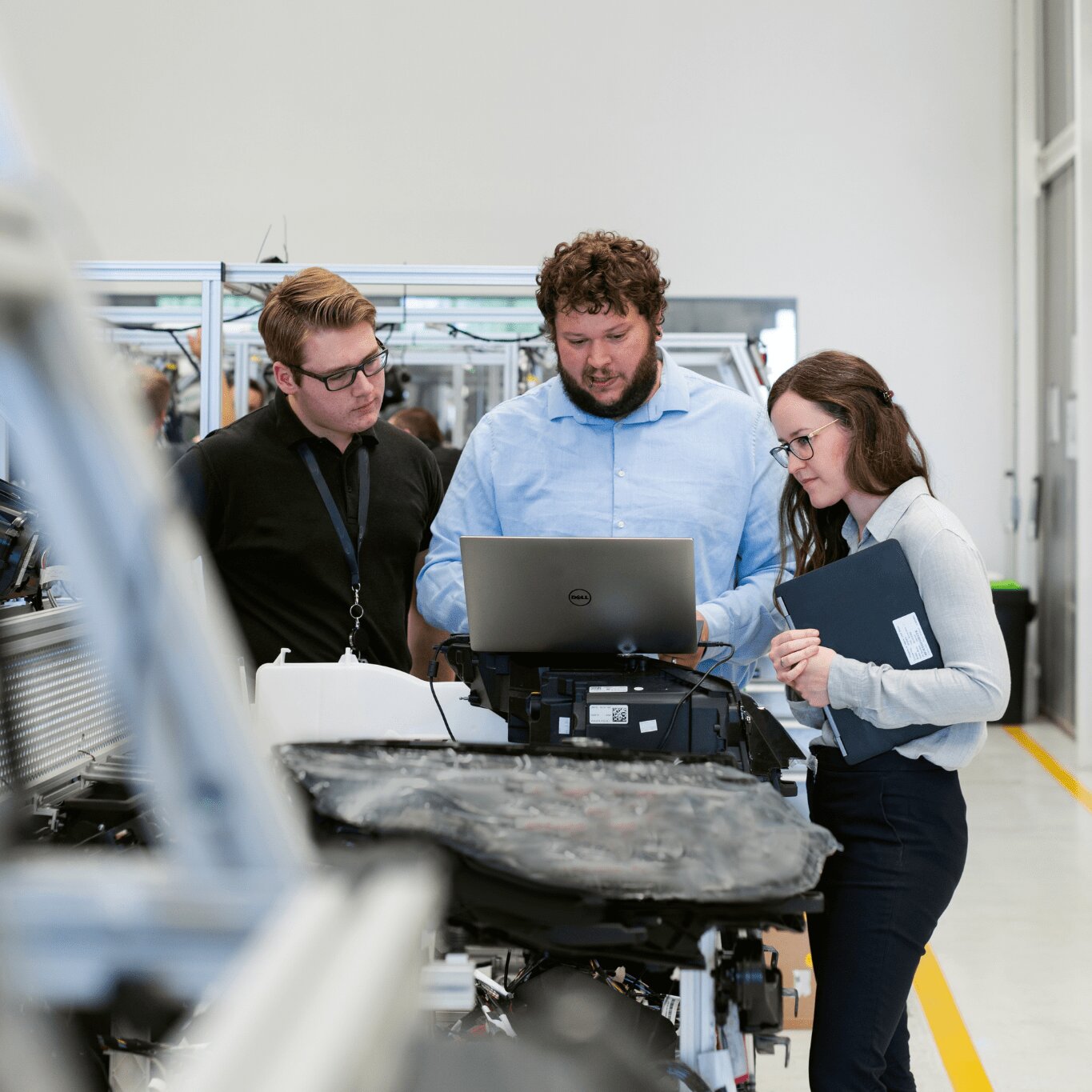 Employees at E-Beam Services enjoy their career